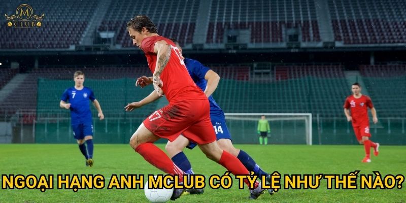 Ngoại Hạng Anh Mclub có tỷ lệ như thế nào?